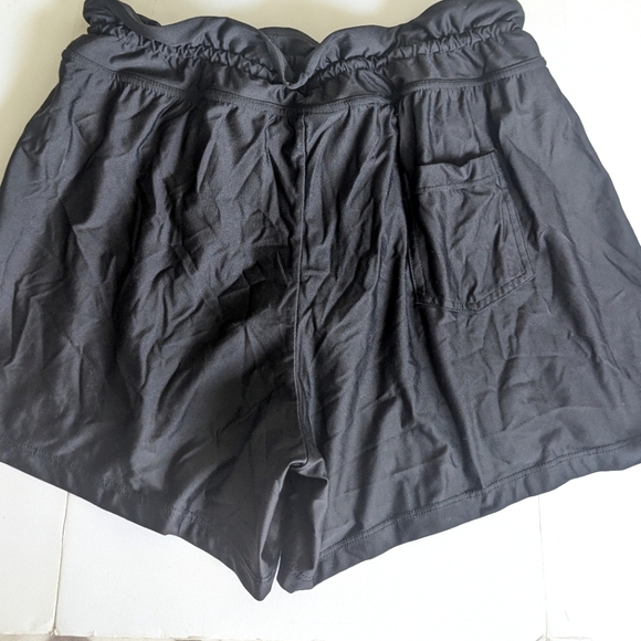 24th & Ocean Swim Shorts 🖤 Active Swim Shorts w/ bikini bottom MEDIUM - Picture 5 of 9